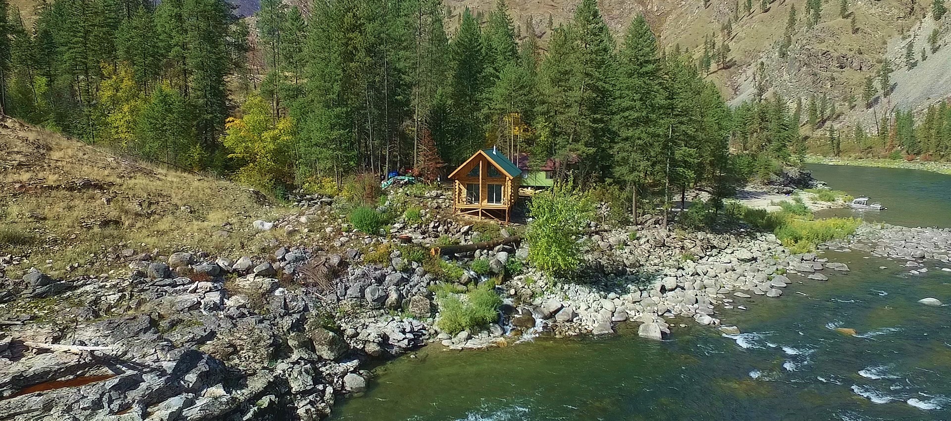 China Bar Lodge Idaho backcountry lodging vacation