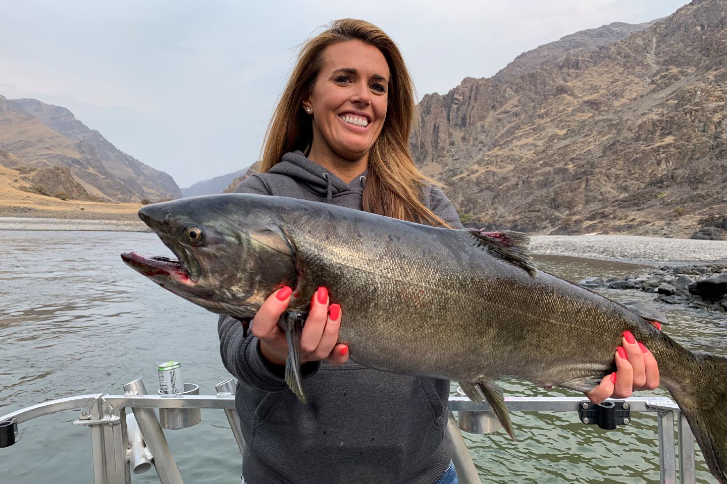 Hells Canyon Fall King Chinook Salmon