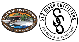 salmon river tours and S & S River outfitters logo